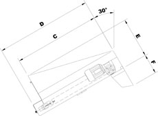 Tramoggia Motorizzata - Dimensioni